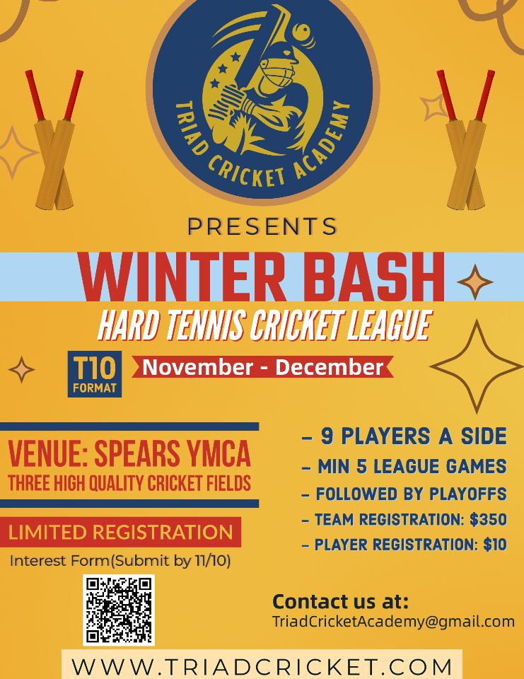 Winter Bash 2024 - Hard Tennis Cricket League