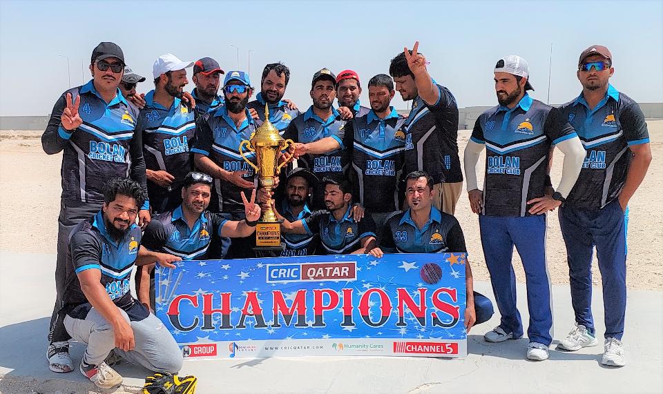 Bolan CC Lifts CRIC QATAR WINTER TROPHY